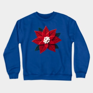 Poinsettia Crewneck Sweatshirt